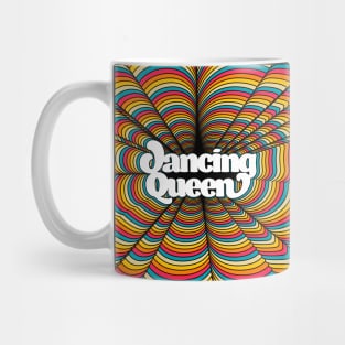 Dancing Queen Retro Design Mug